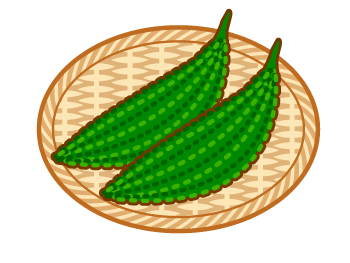 ゴーヤのイラスト