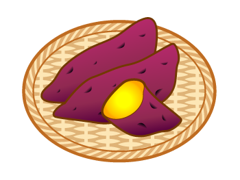 サツマイモのイラスト